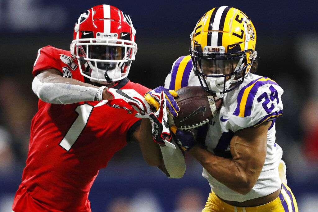 4. Cincinnati (80/1) — Derek Stingley Jr., CB, LSU